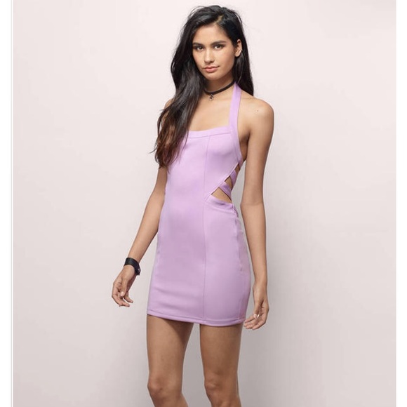 Tobi Lavender Bodycon Dress - Picture 2 of 8